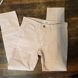 Men’s Never worn pink Goodfellow for Target chinos